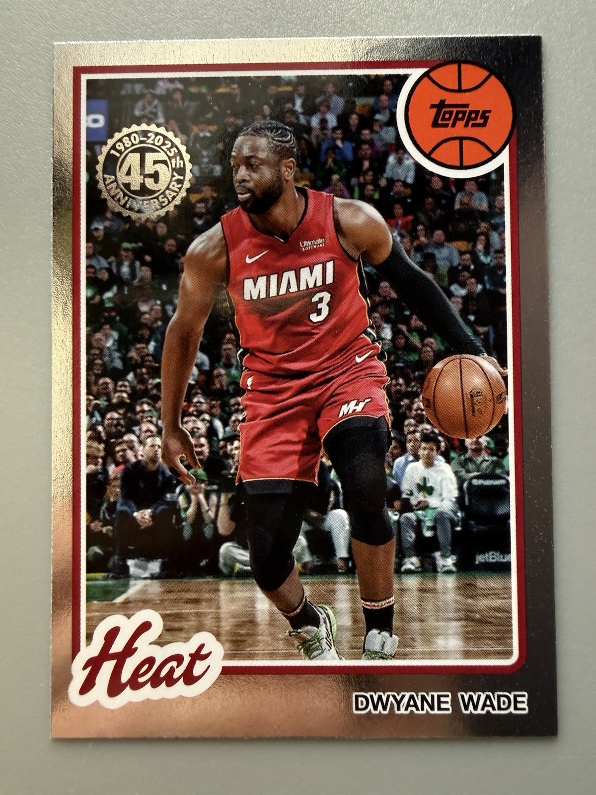 2025-26 Topps – 1980-81 Topps Basketball Dwyane Wade #80BK-5