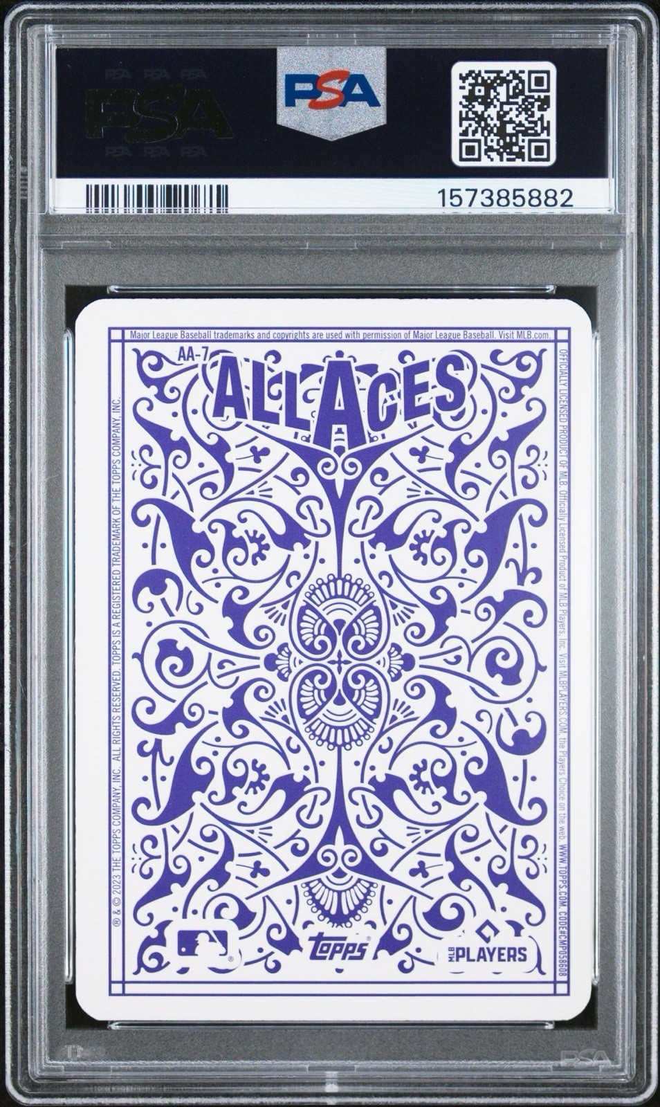 2023 Topps Series 1 – All Aces Clayton Kershaw #AA-7 PSA 9 Mint Dodgers Ace