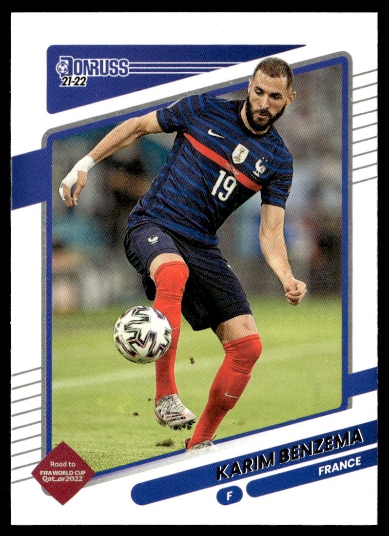 2021 Donruss Karim Benzema France #64