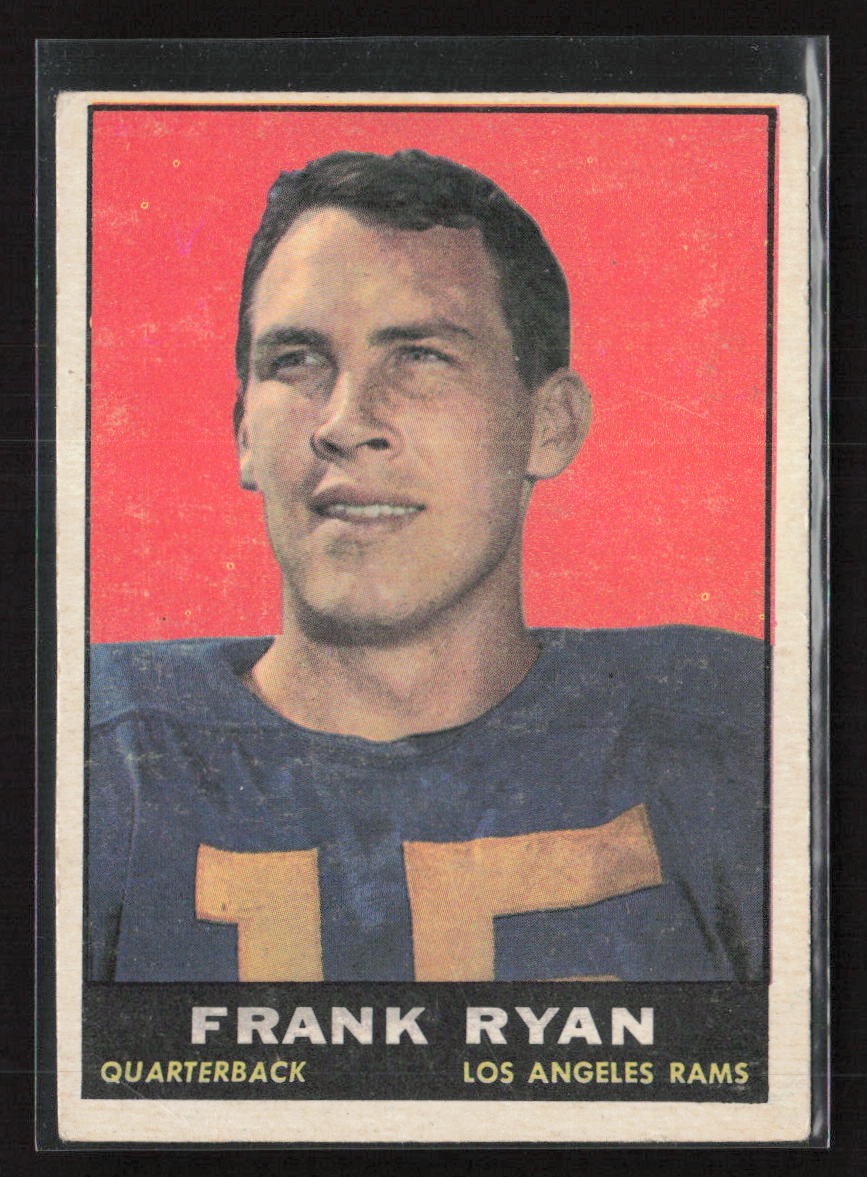 1961 Topps #48 Frank Ryan – EX/EX+ Set Break!