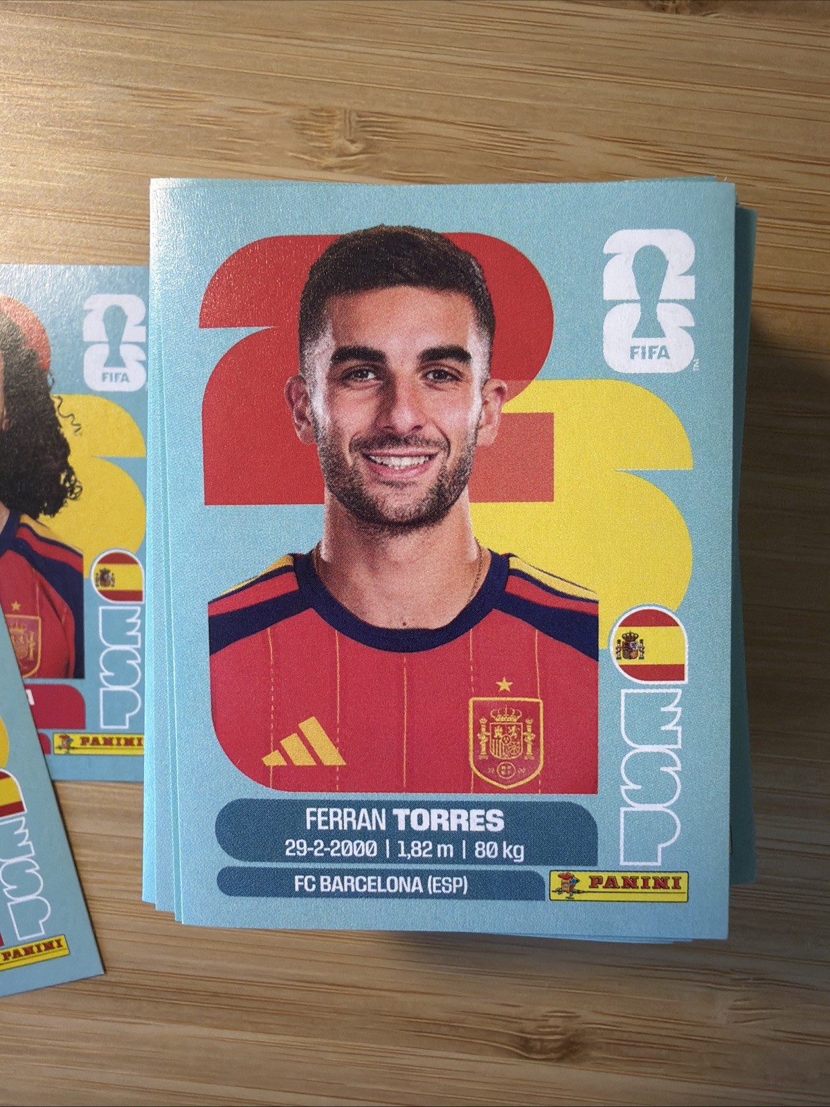Panini FIFA World Cup 2026 Album – SPAIN SINGLE STICKERS – FREE SHIPPING