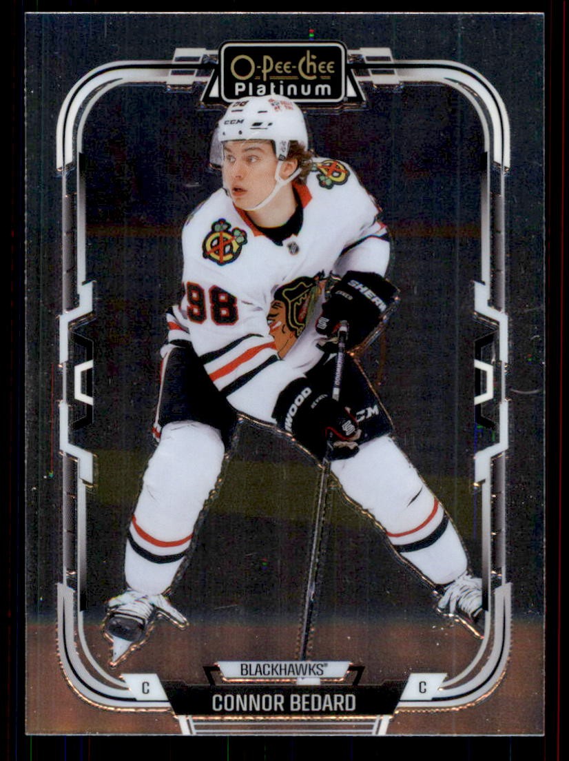 2025-26 O-Pee-Chee Platinum #193 Connor Bedard Chicago Blackhawks