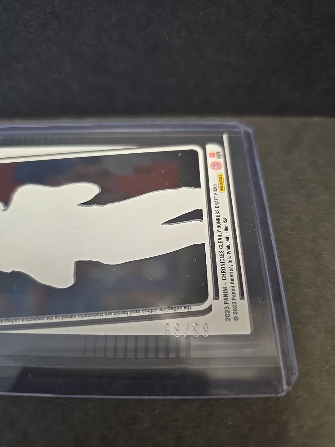 2023 Chronicles Clearly Donruss Rated Rookie Blue 66/99 #26 – Bryce Young-737