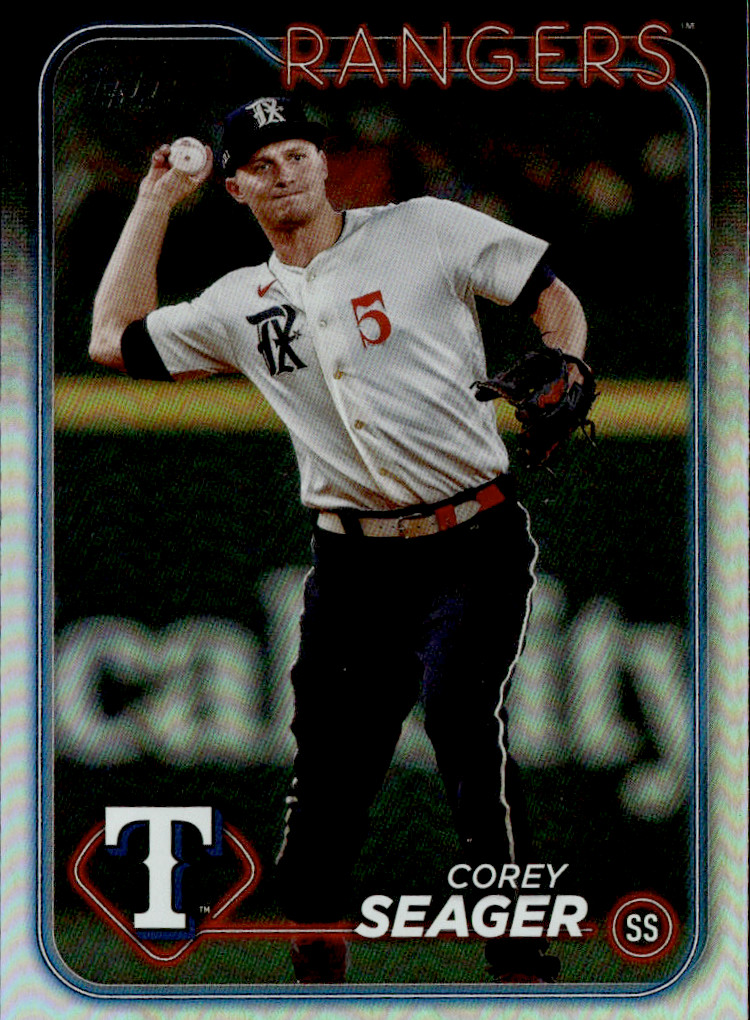 2024 Topps Corey Seager Rainbow Foil