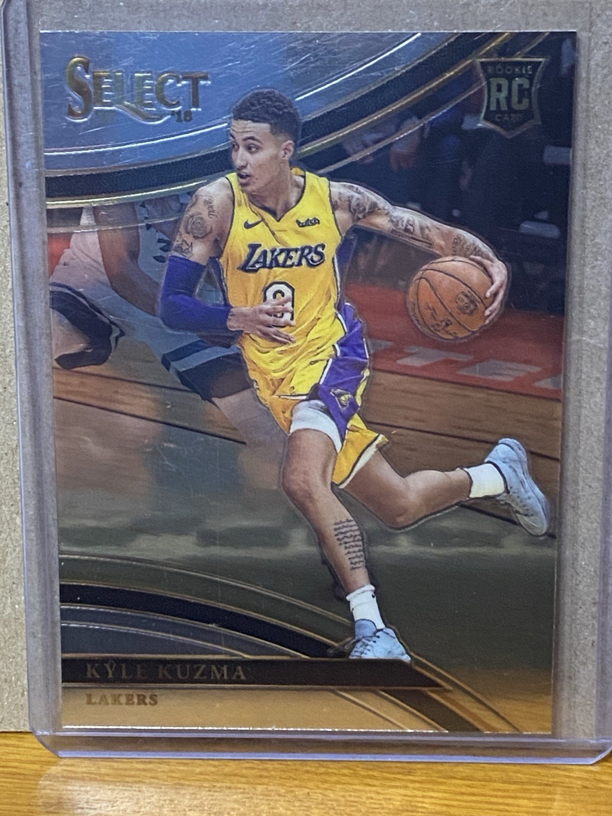 Kyle Kuzma 2017-18 Select Courtside Rookie Lakers