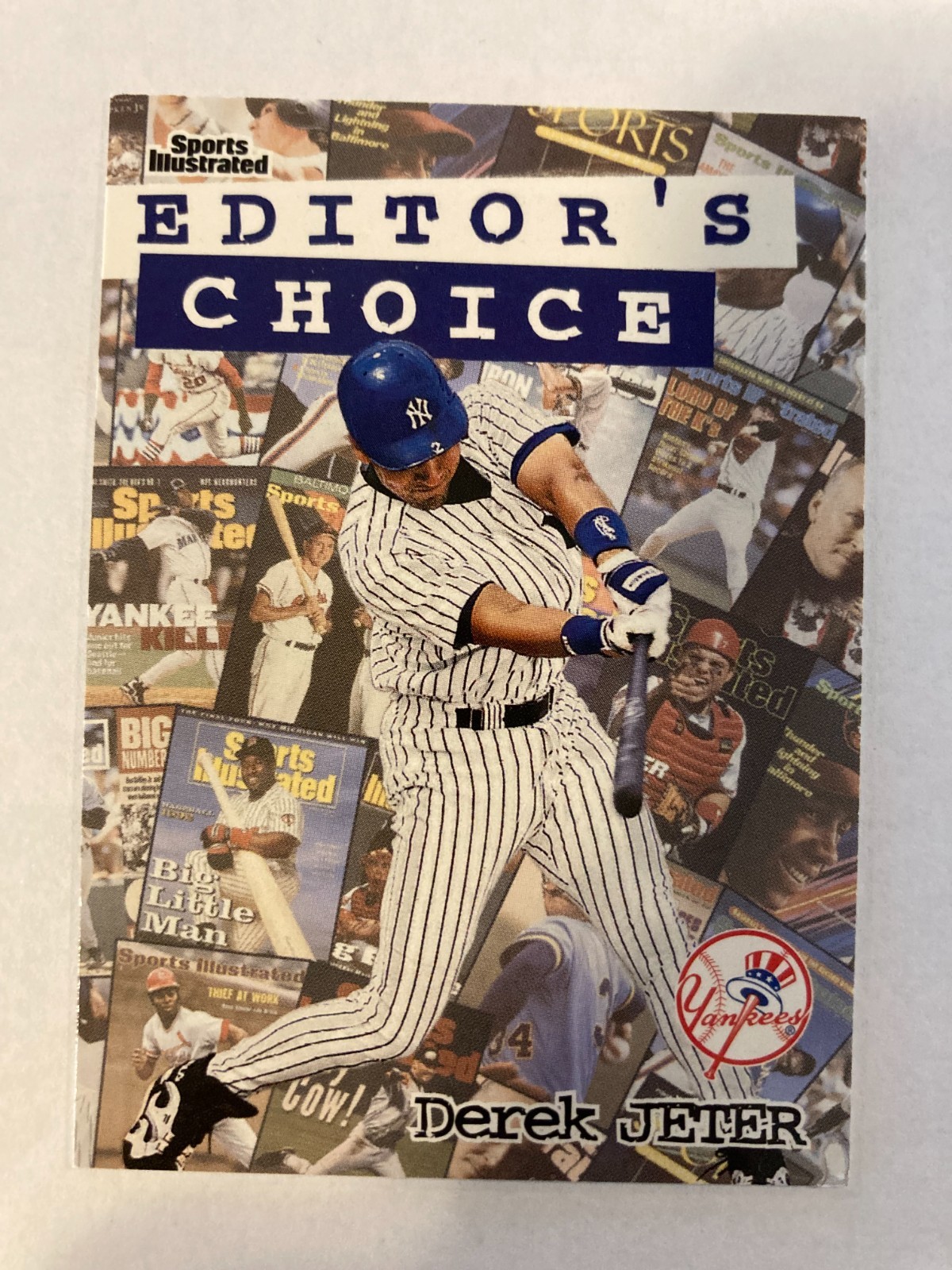 1998 Sports Illustrated #6EC – Derek Jeter Editor’s Choice Yankees