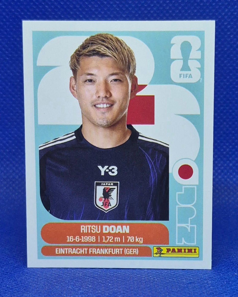 2026 Panini FIFA World Cup Sticker Ritsu Doan #JPN 14 – Japan