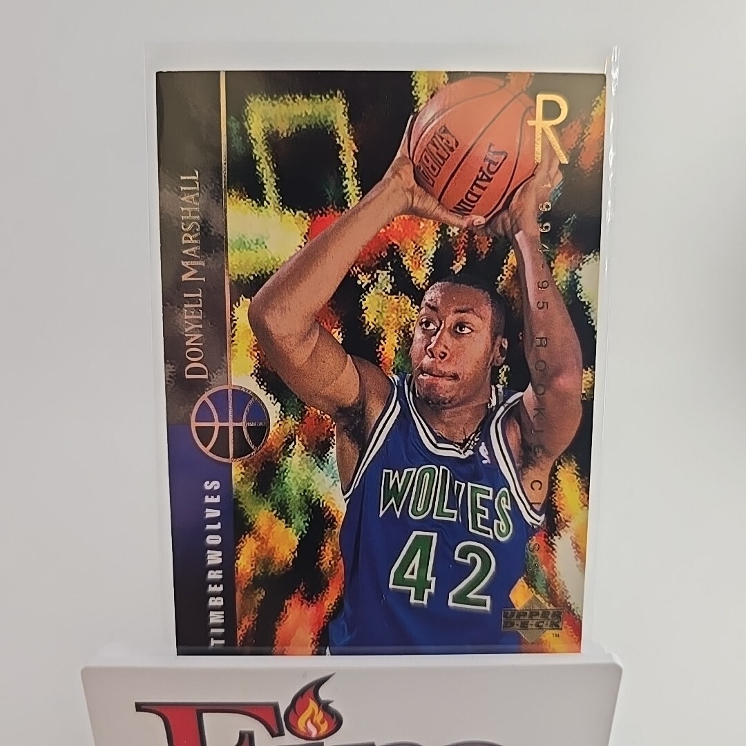 1994 Upper Deck #163 Donyell Marshall Minnesota Timberwolves 94-95 Rookie Class