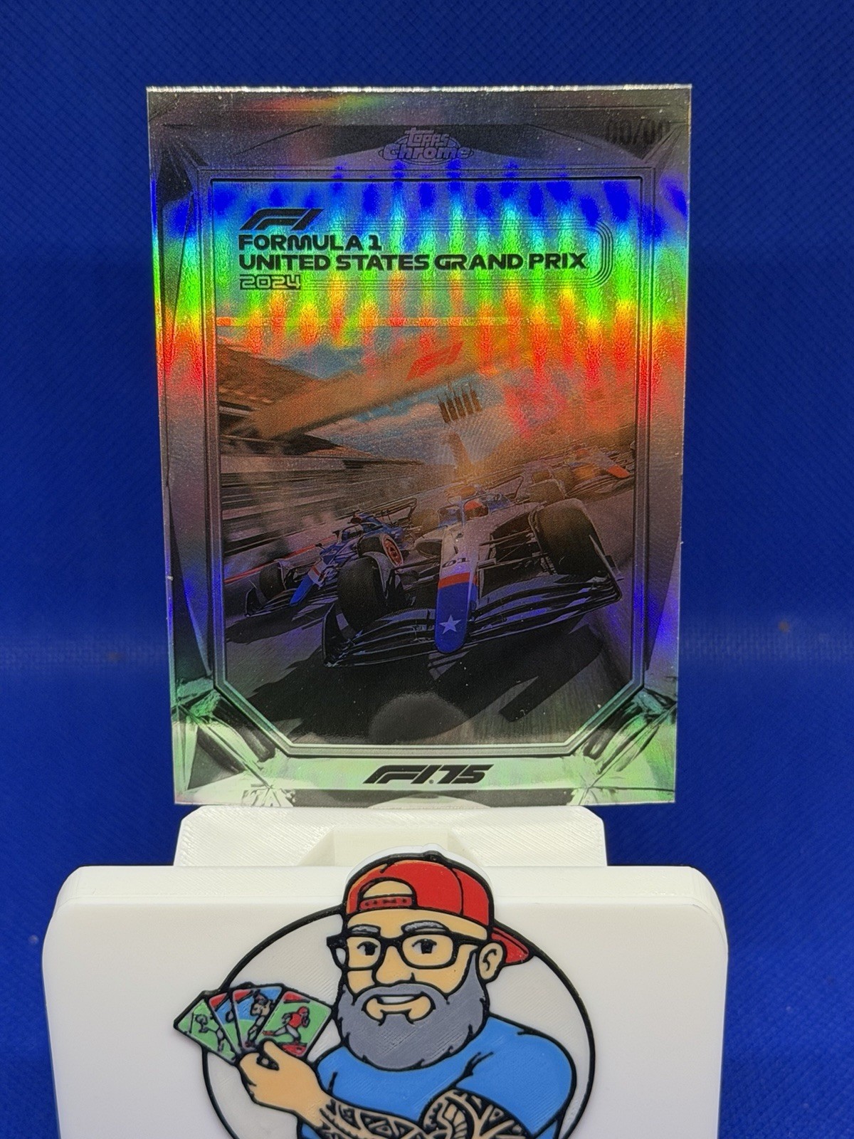 2025 Topps Chrome F1 Chrome Diamond Drives F175-8 Unites States Grand Prix
