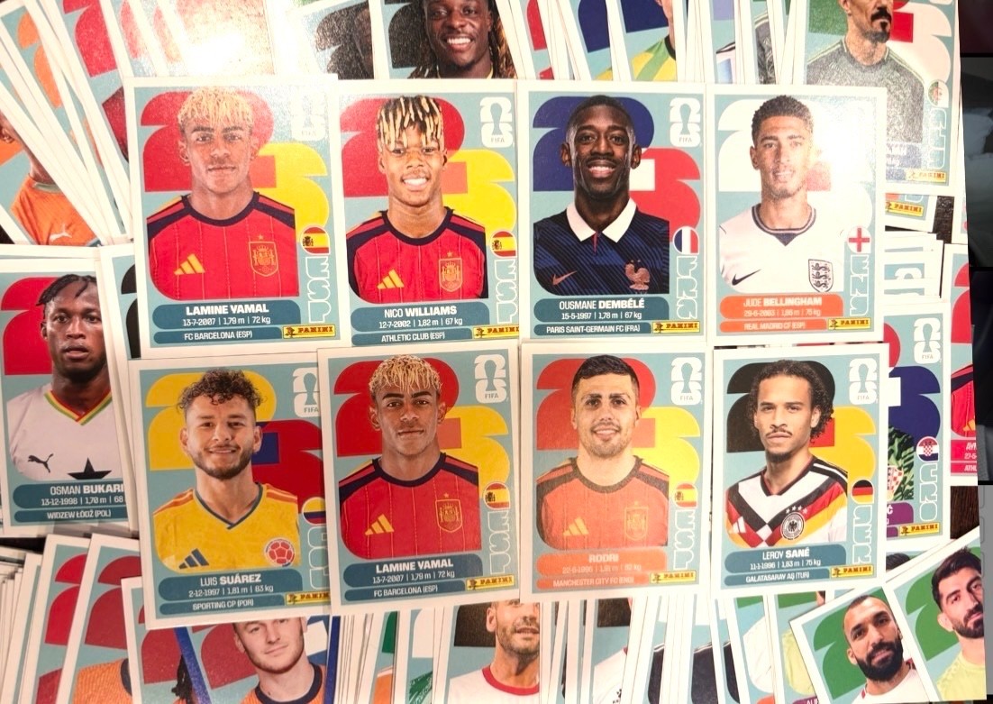 FIFA 2026 PANINI WORLD CUP STICKERS (SINGLE) YOU CHOOSE FINISH YOUR COLLECTION!!