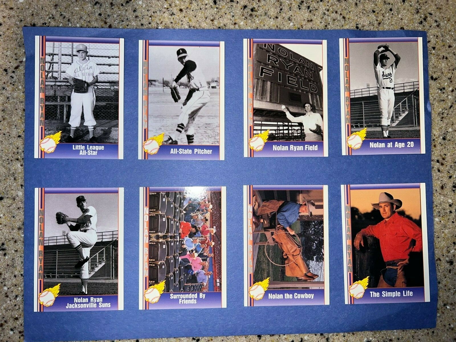 1991 PACIFIC NOLAN RYAN TEXAS EXPRESS BASEBALL CARDS YOU CHOOSE 1-222 MLB CARD