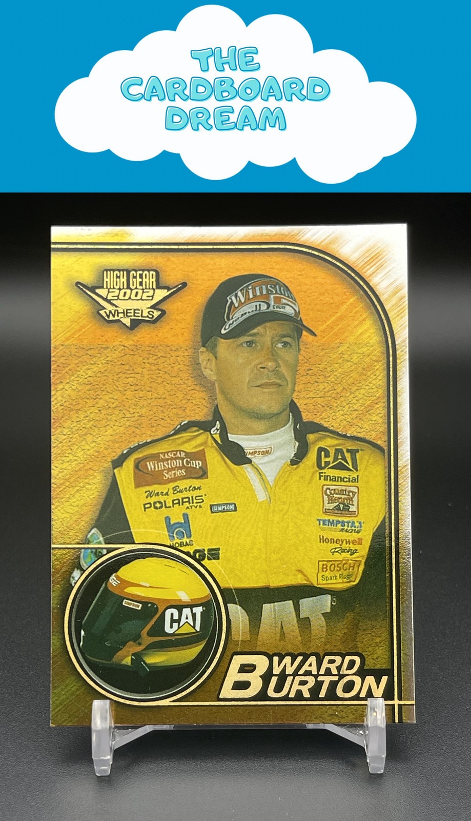 Ward Burton 2002 Wheels High Gear First Gear #F3 Bill Davis Racing