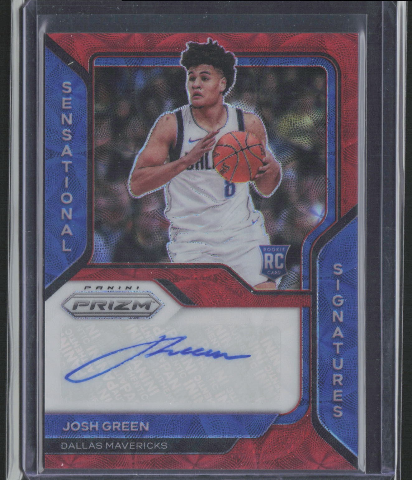 2020-21 Panini Prizm #SS-JGR Josh Green Sensational Signatures Prizms Choice