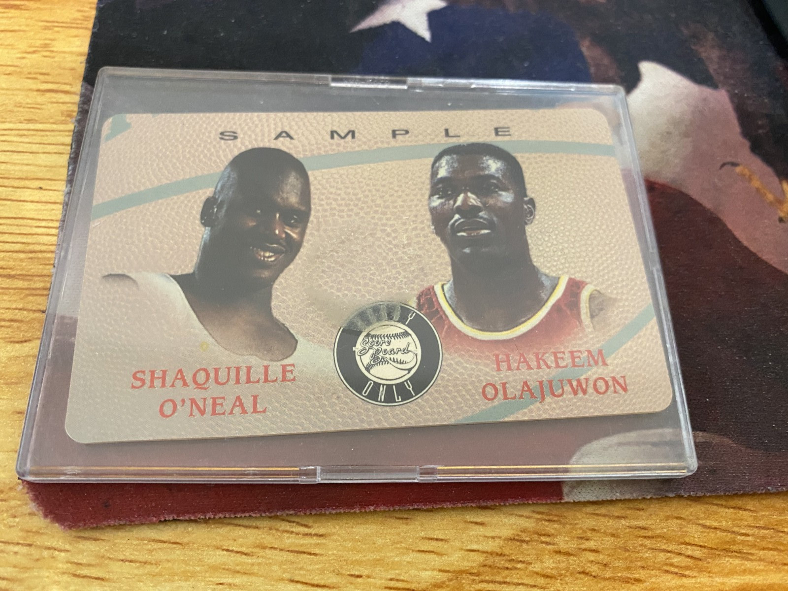 1995-96 Score Board Hobby only Phone Cards – Shaquille O’Neal, Hakeem…