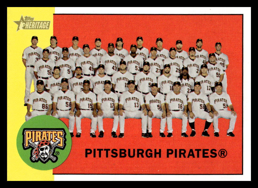 2012 Topps Heritage Pittsburgh Pirates Team Card #151