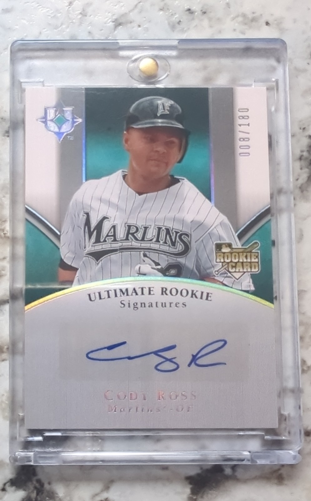 2006 Ultimate Collection – Ultimate Rookie Signatures Cody Ross #111 /180 (AU)