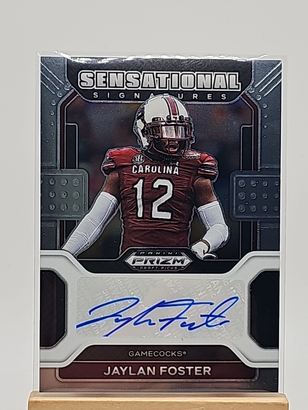 2022 Panini Prizm Draft Picks Jaylan Foster #SS-JFO South Carolina Auto