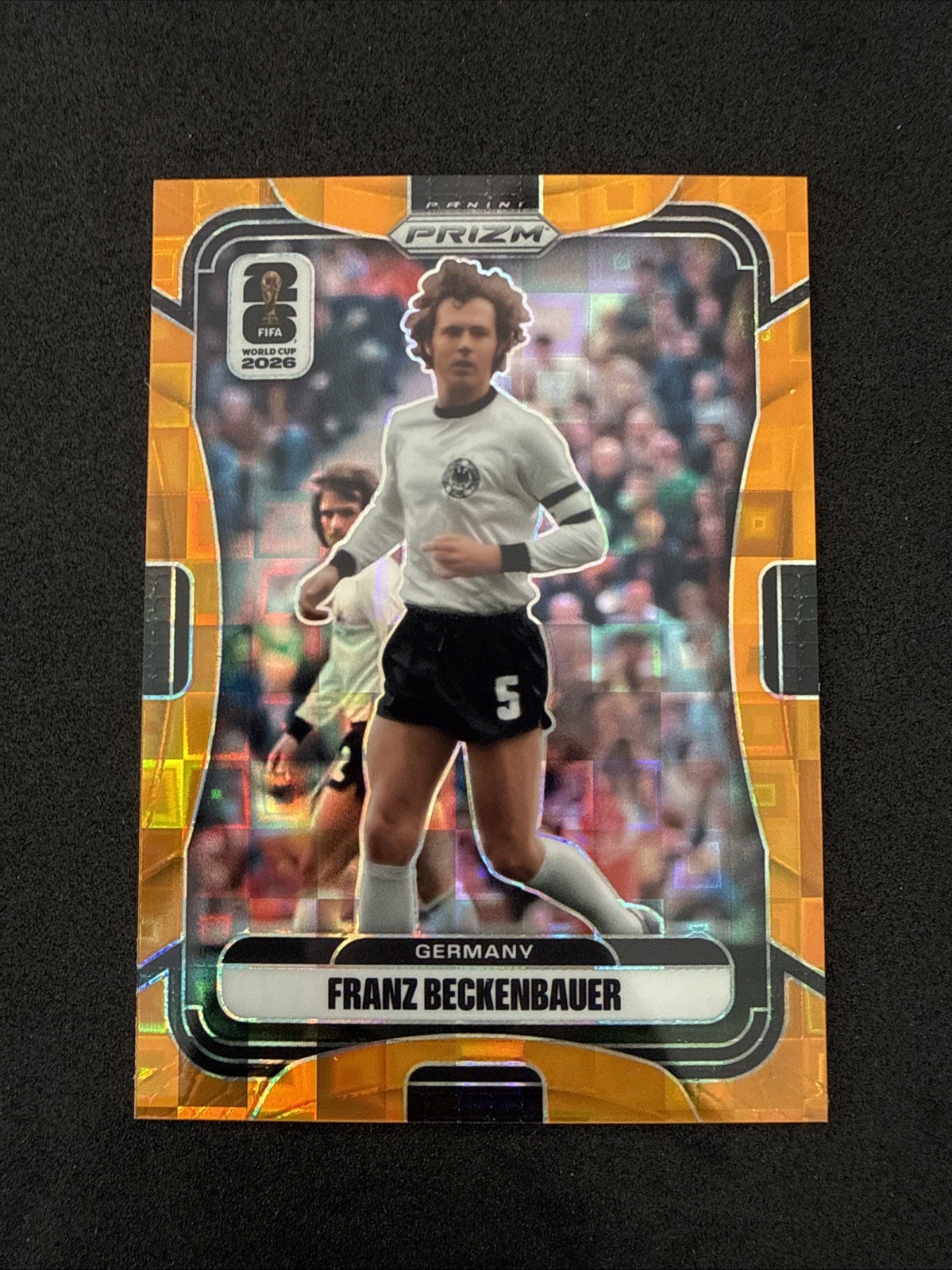 Franz Beckenbauer – 2026 Prizm Fifa World Cup Orange Pandora /215
