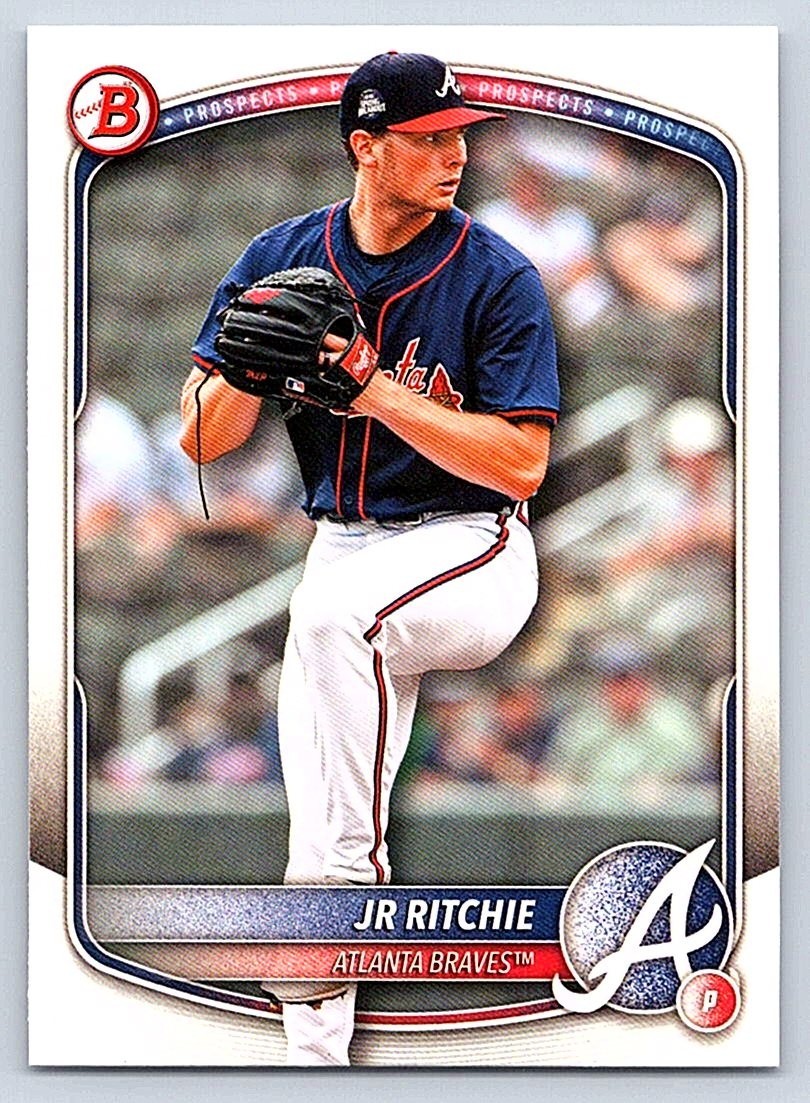 JR RITCHIE BRAVES 2025 BOWMAN DRAFT #BD-199