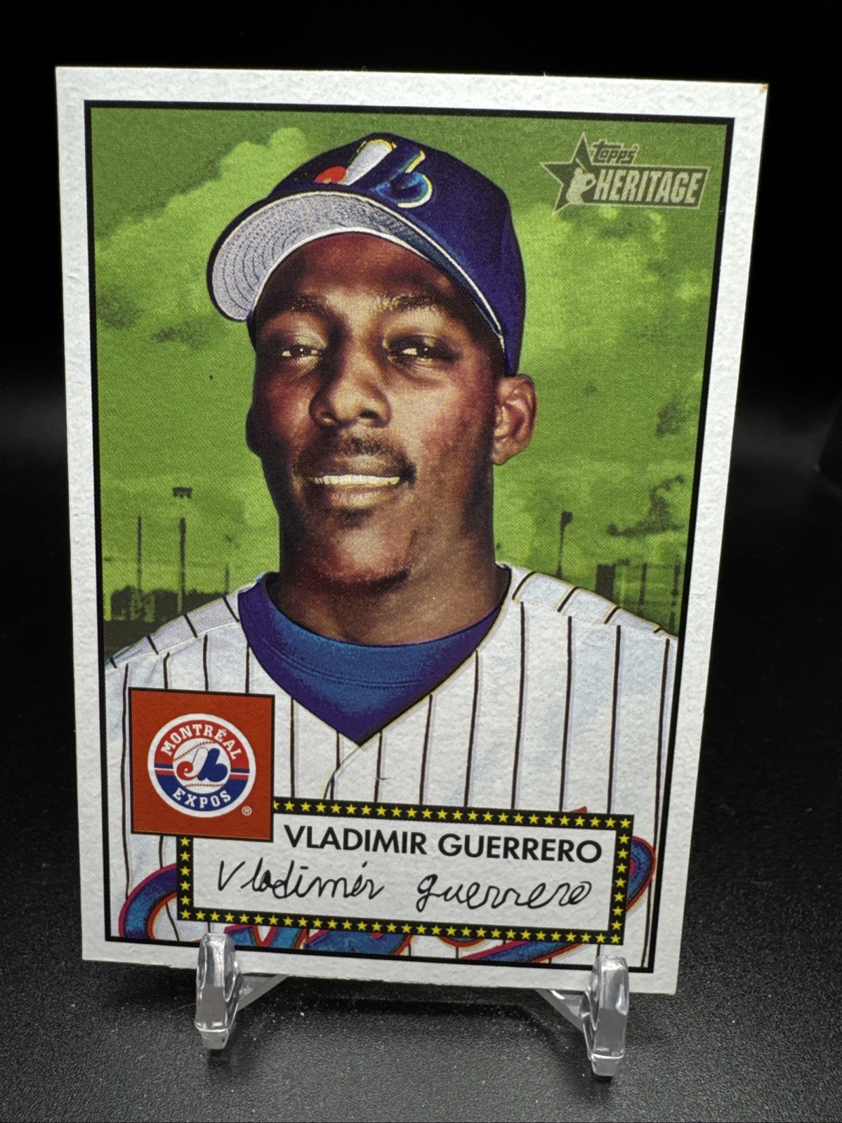 2001 Topps Heritage #300 Vladimir Guerrero
