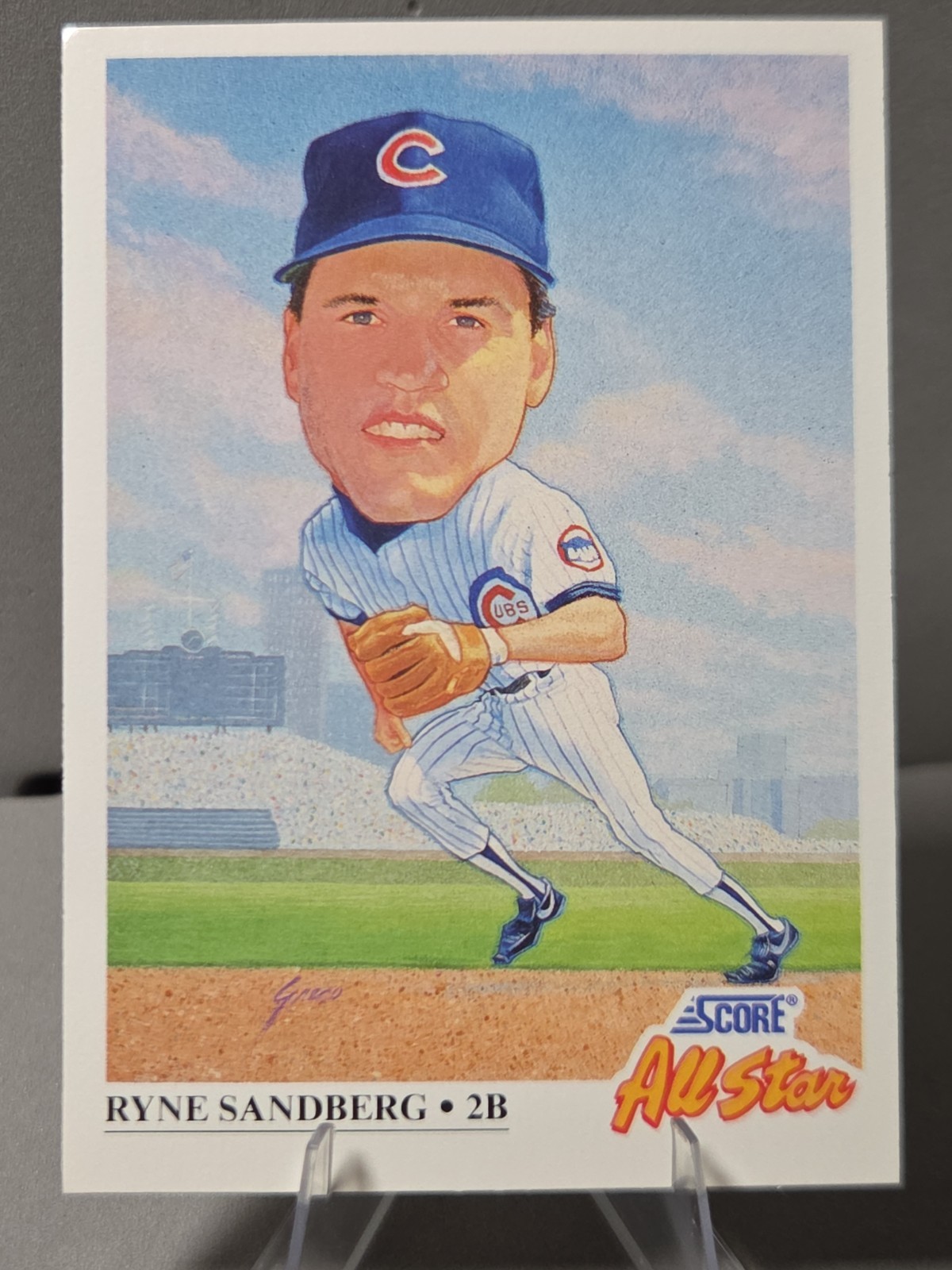 1991 Score – Ryne Sandberg #665