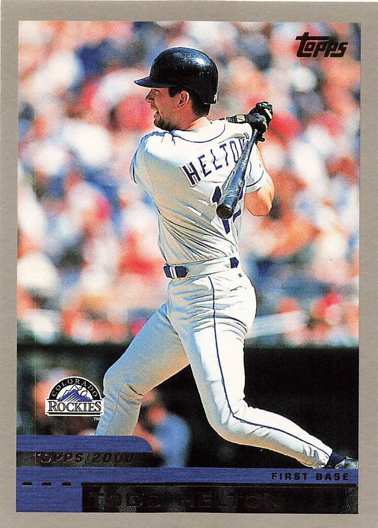 2000 Topps #395 Todd Helton