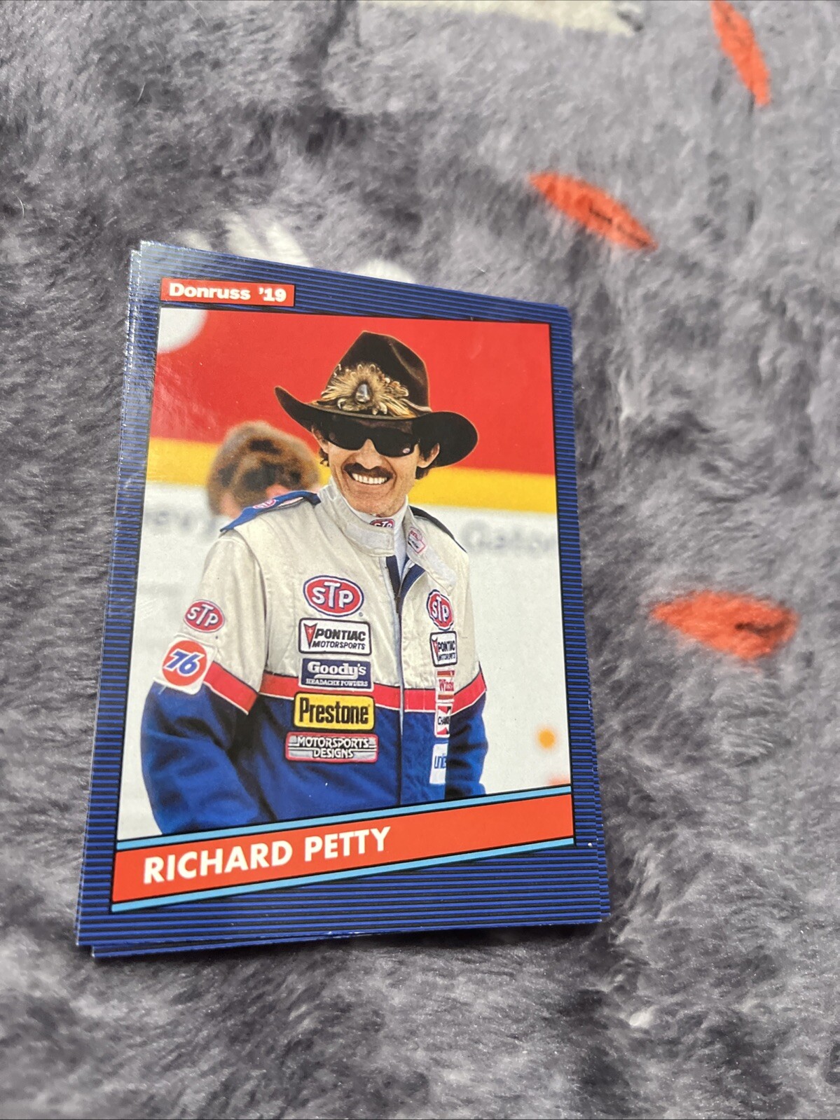 2019 Panini Donruss Racing Base #104 Richard Petty Retro 1986