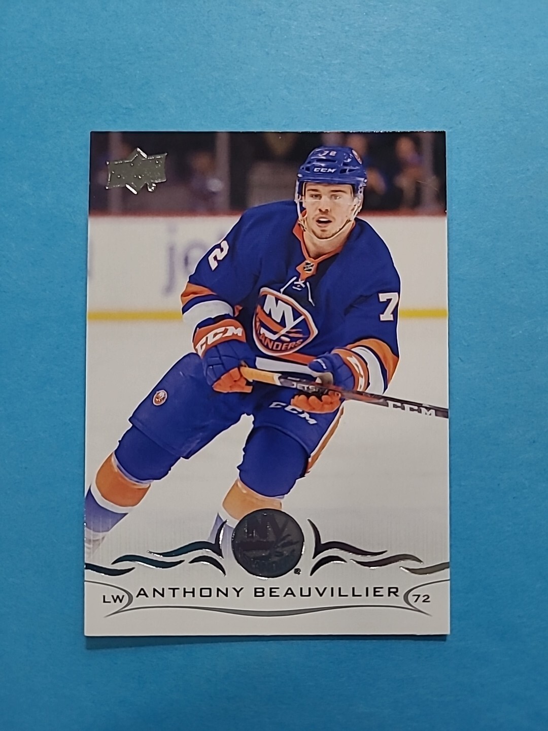 ANTHONY BEAUVILLIER 2018-19 UPPER DECK HOCKEY CARD # 115 H6100