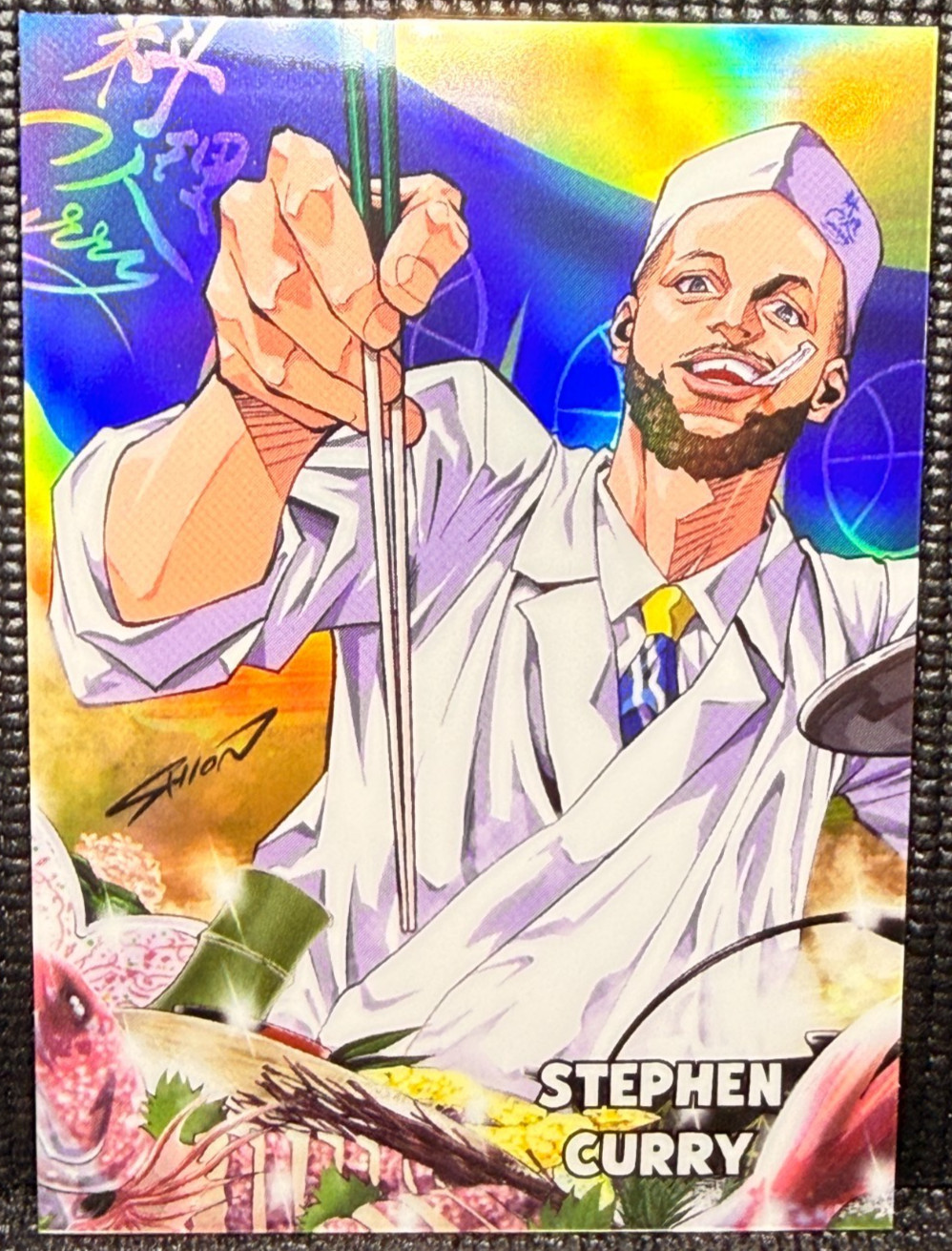 🏀 Stephen Curry 2026 Leaf Anime Nation OVA Rainbow Warriors Free Shipping