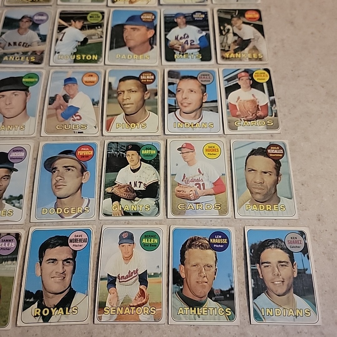 1969 Topps Baseball Your Choice