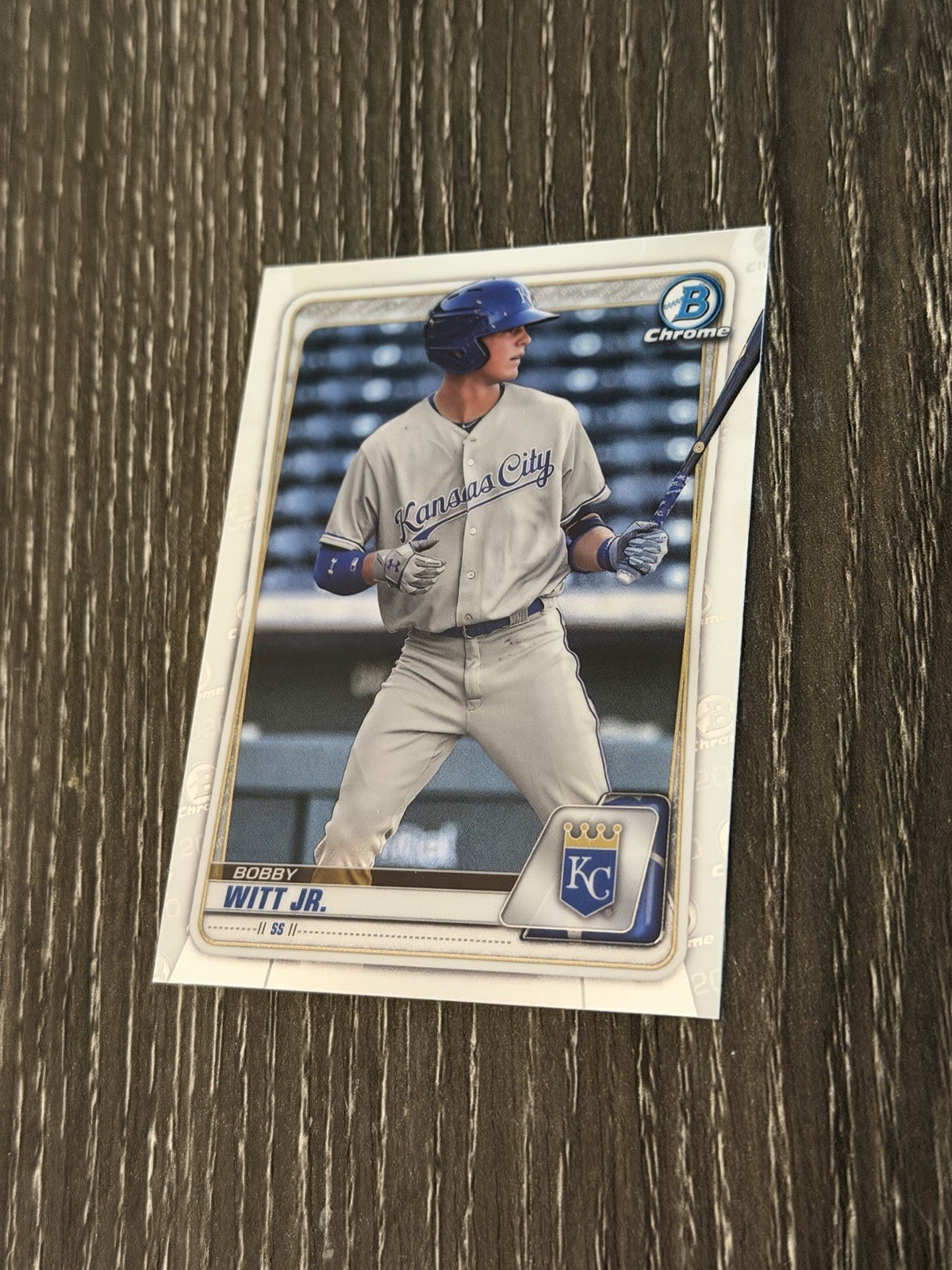 2020 Bowman Chrome Prospects #BCP-160 BOBBY WITT Jr Kansas City Royals Rookie RC