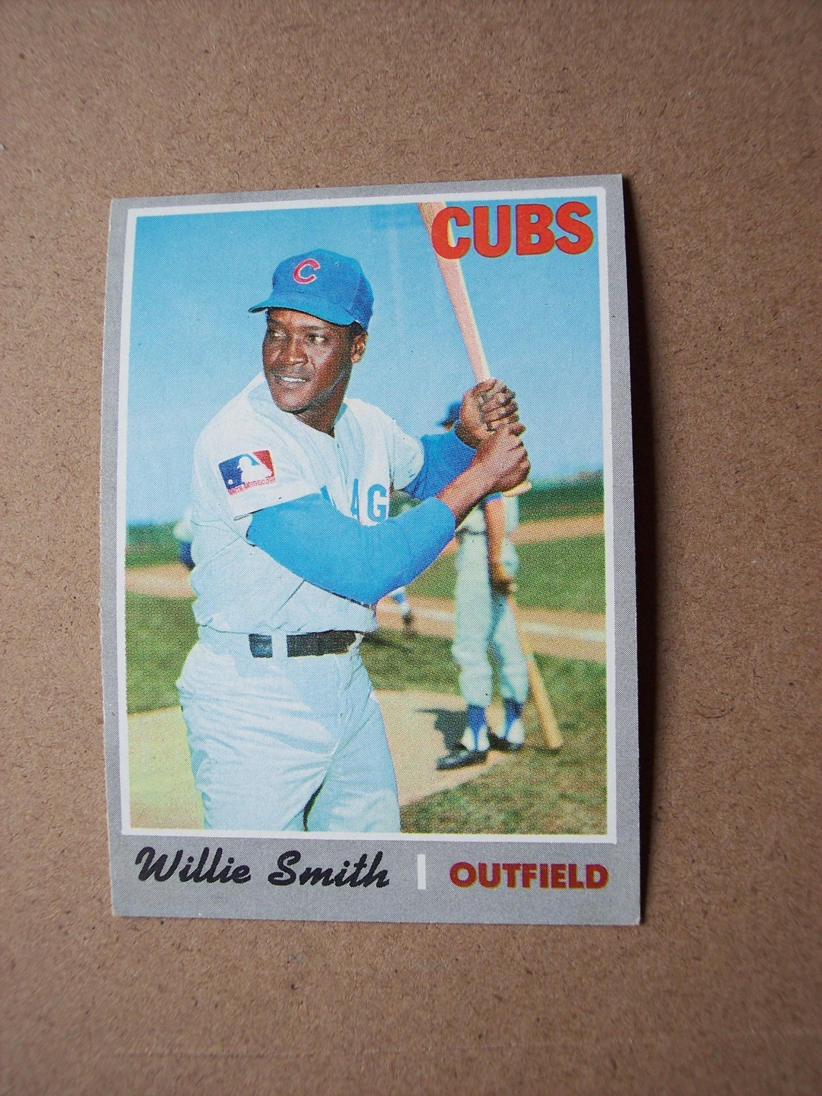 1970 Topps baseball Willie Smith card #318 VG/EX