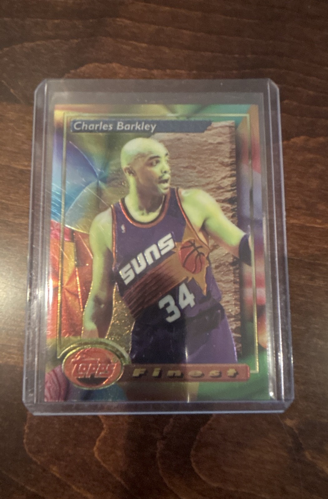 Charles Barkley 1993-94 Topps Finest – #200 Phoenix Suns Philadelphia 76ers HOF￼