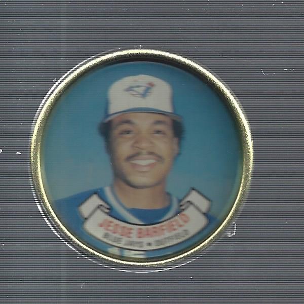 1987 Topps Coins #2 Jesse Barfield – BB