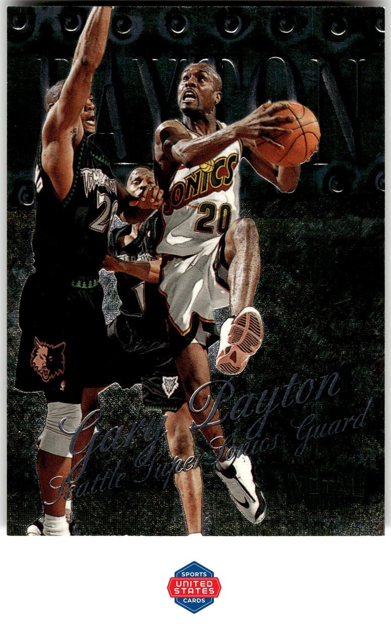 1998-99 Metal Universe #82 Gary Payton