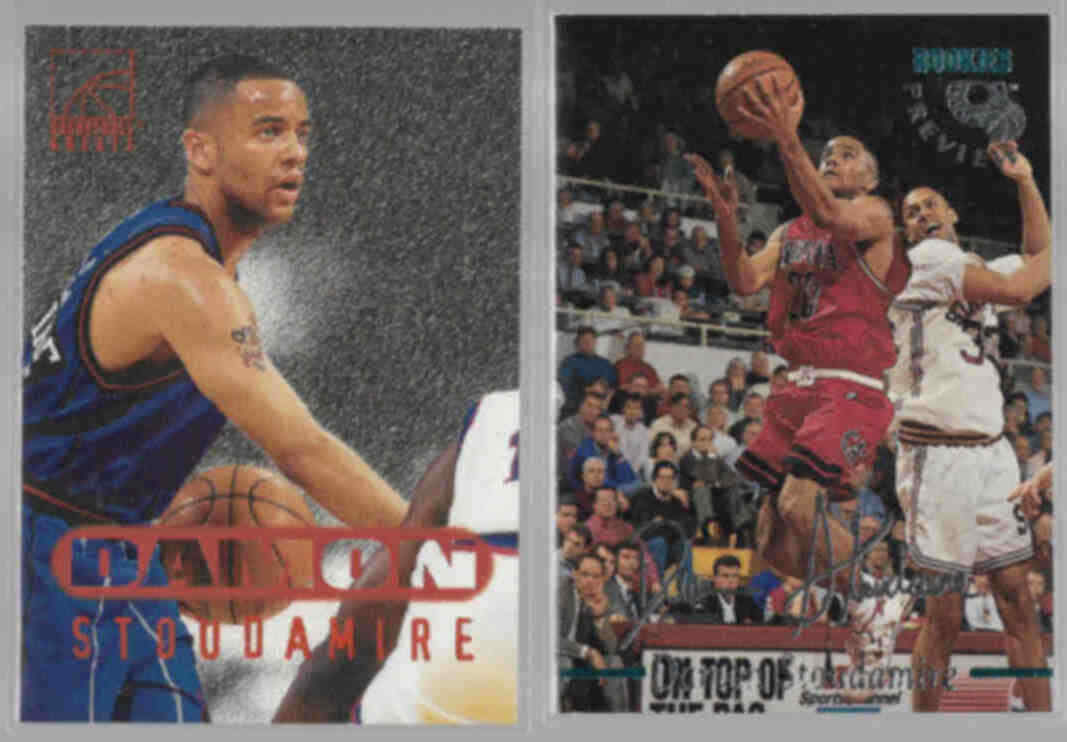 DAMON STOUDAMIRE 1995 Classic Rookies Preview + 1996 Score Board Greats. ARIZONA