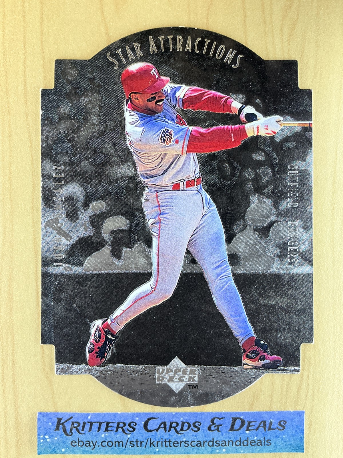 1997 Upper Deck – Star Attractions Juan González #SA17 [0650]