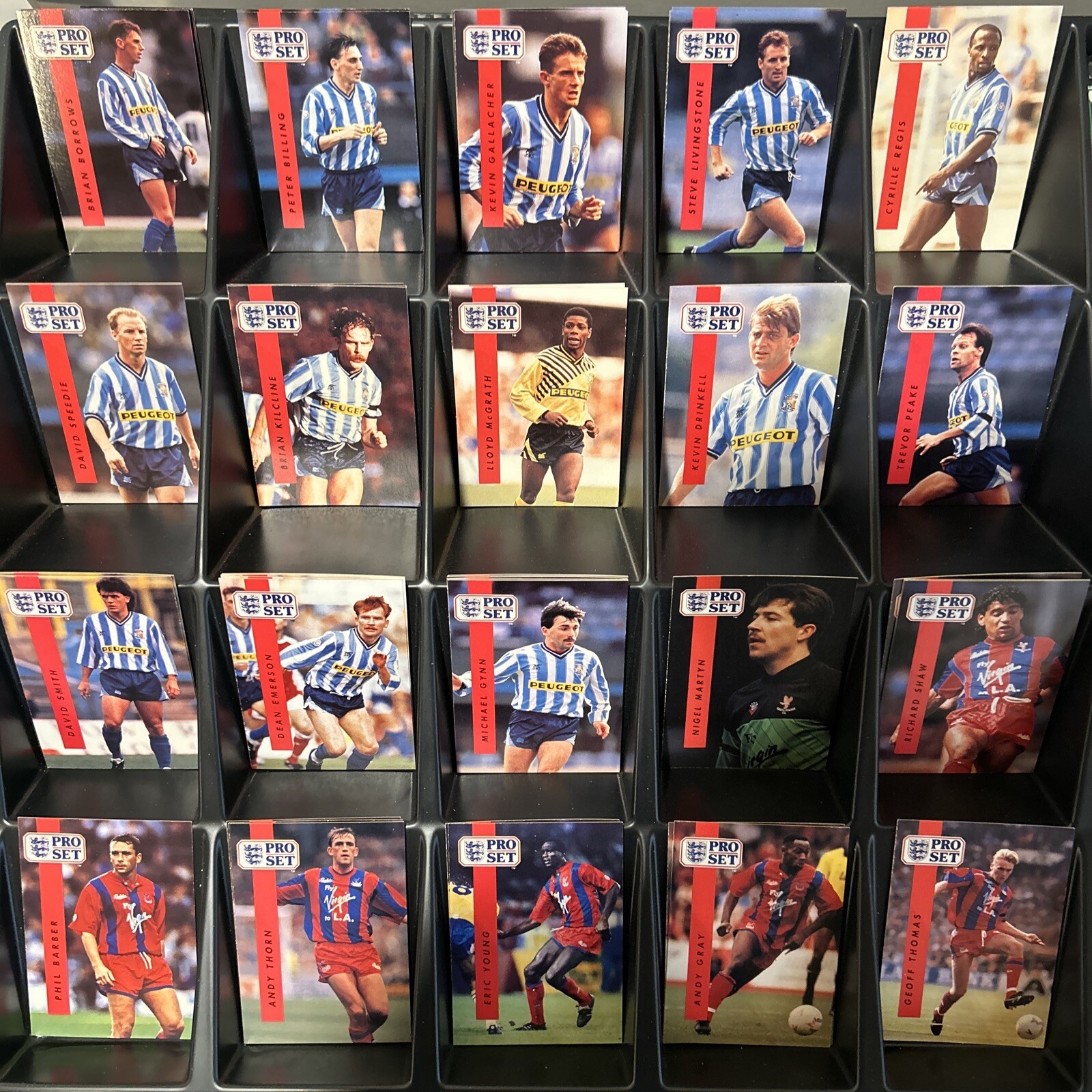 1990-91 Pro Set EPL English League Soccer Cards YOU PICK 1-199