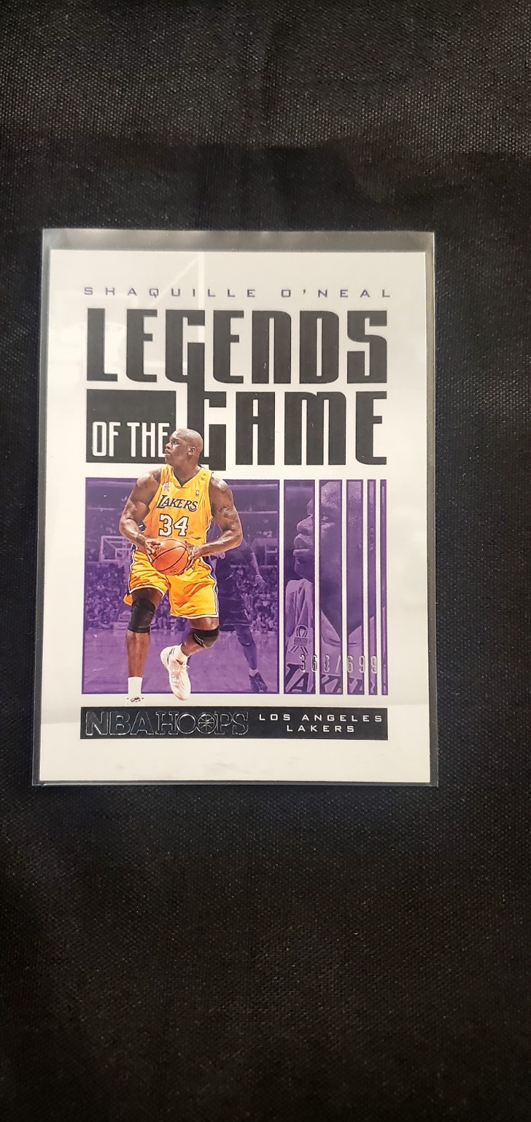 2020-21 Panini NBA Hoops – Legends of the Game Shaquille O’Neal #63 /699