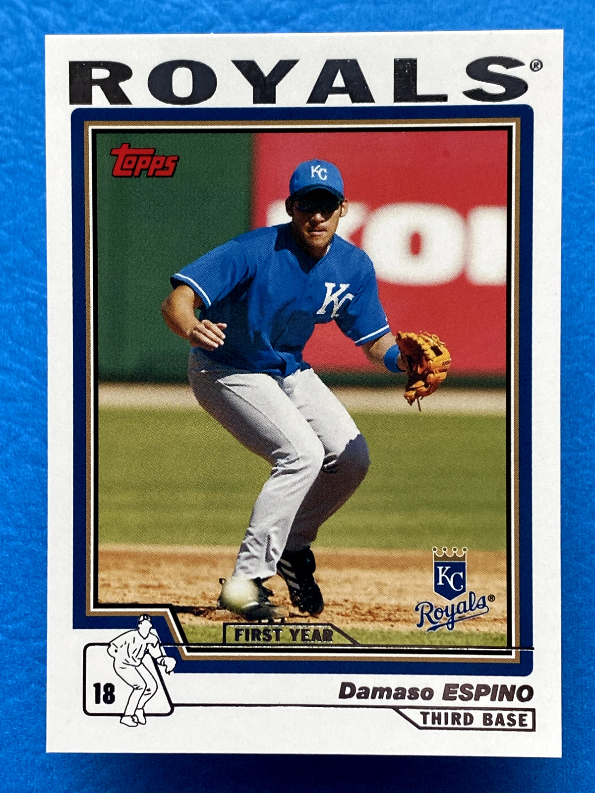 Damaso Espino 2004 Topps Traded & Rookies #T210 Kansas City Royals
