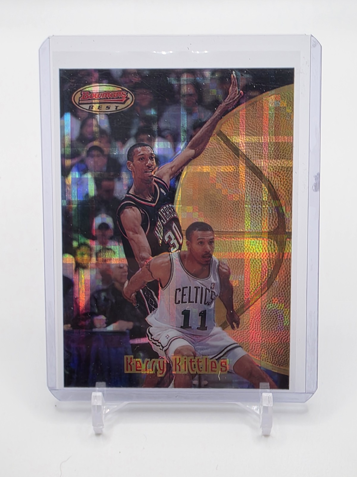 1997-98 Bowman’s Best Atomic Refractor Kerry Kittles #73