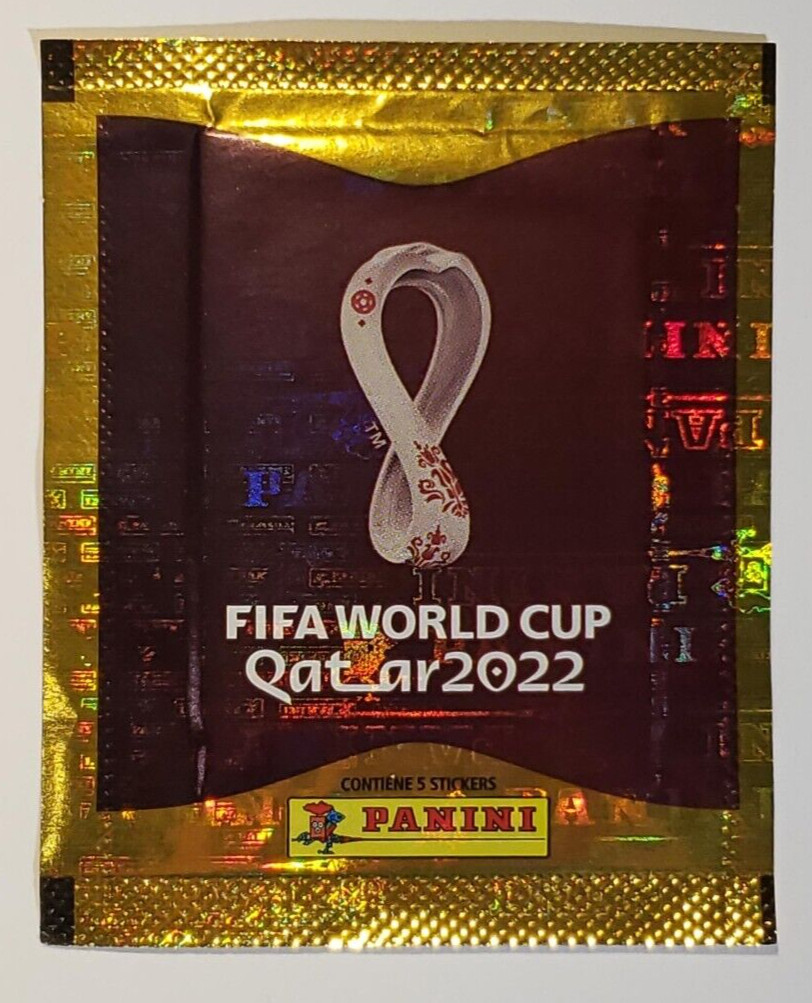 Panini World Cup Qatar 2022 Packs – Orange Stickers Version – Pick Any Quantity.