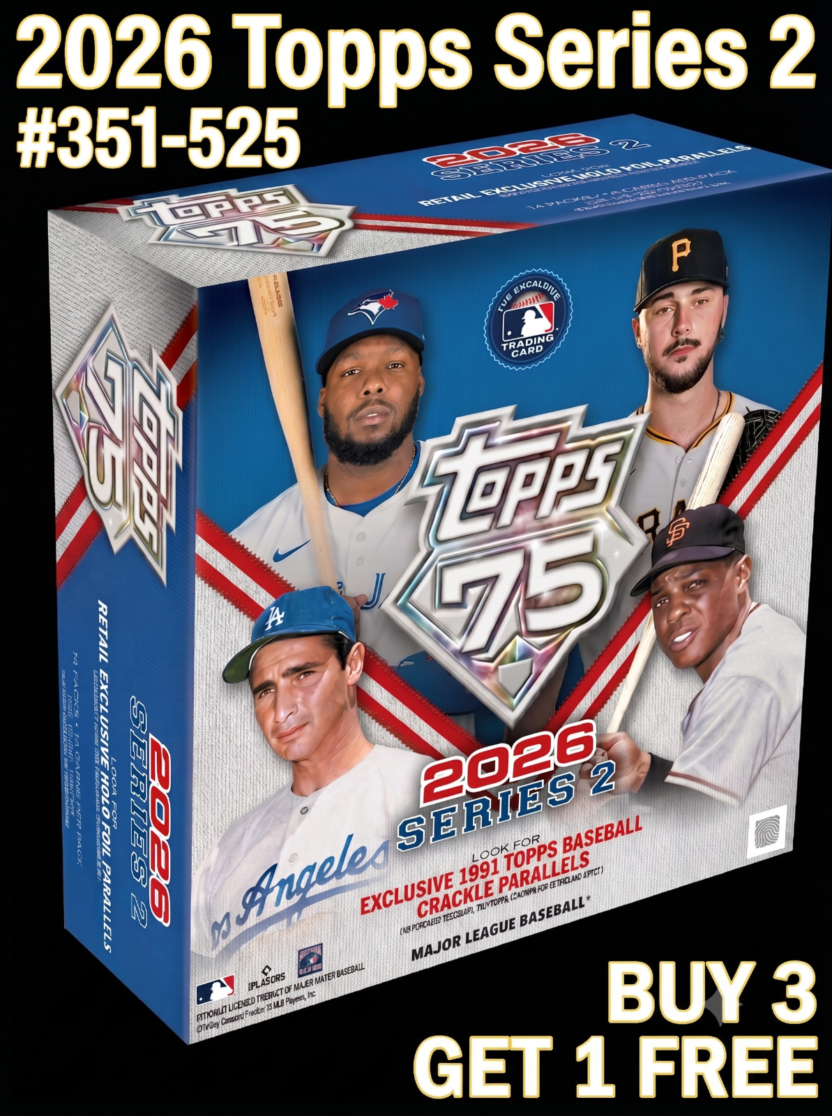 2026 Topps Series 2 BASE # 351-525 – Complete your Set – You Pick – Singles