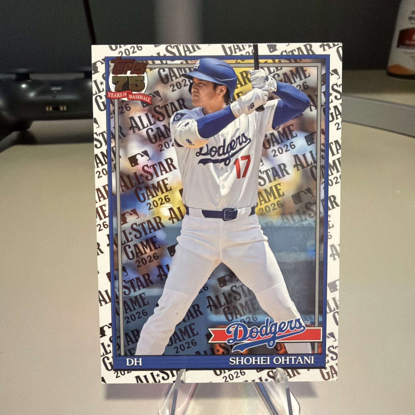 2026 TOPPS ALL-STAR GAME SHOHEI OHTANI #91b2-1 DODGERS SP