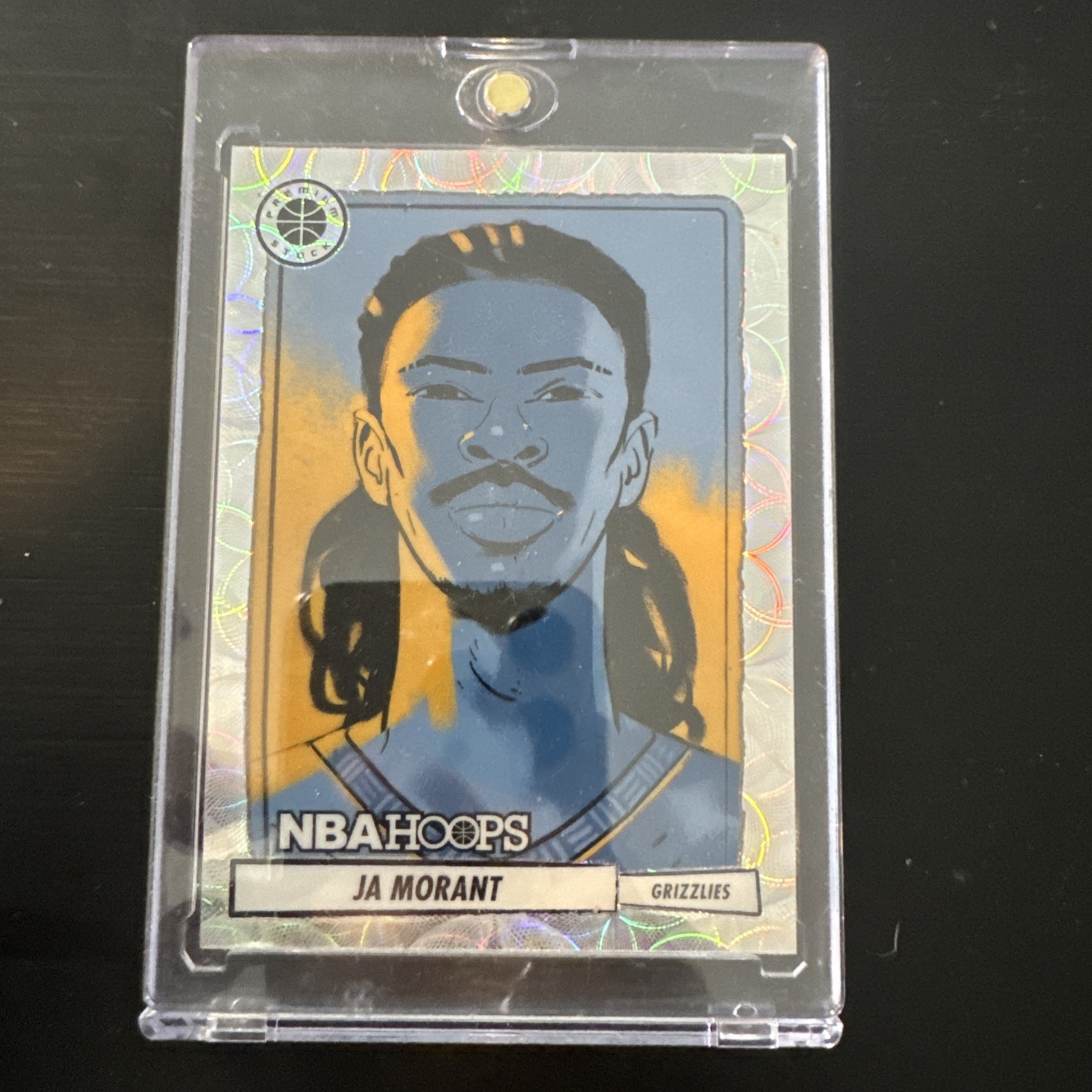 Ja Morant 2023 Panini NBA Hoops Premium Presentations #5 Scoped SSP Chase Pack