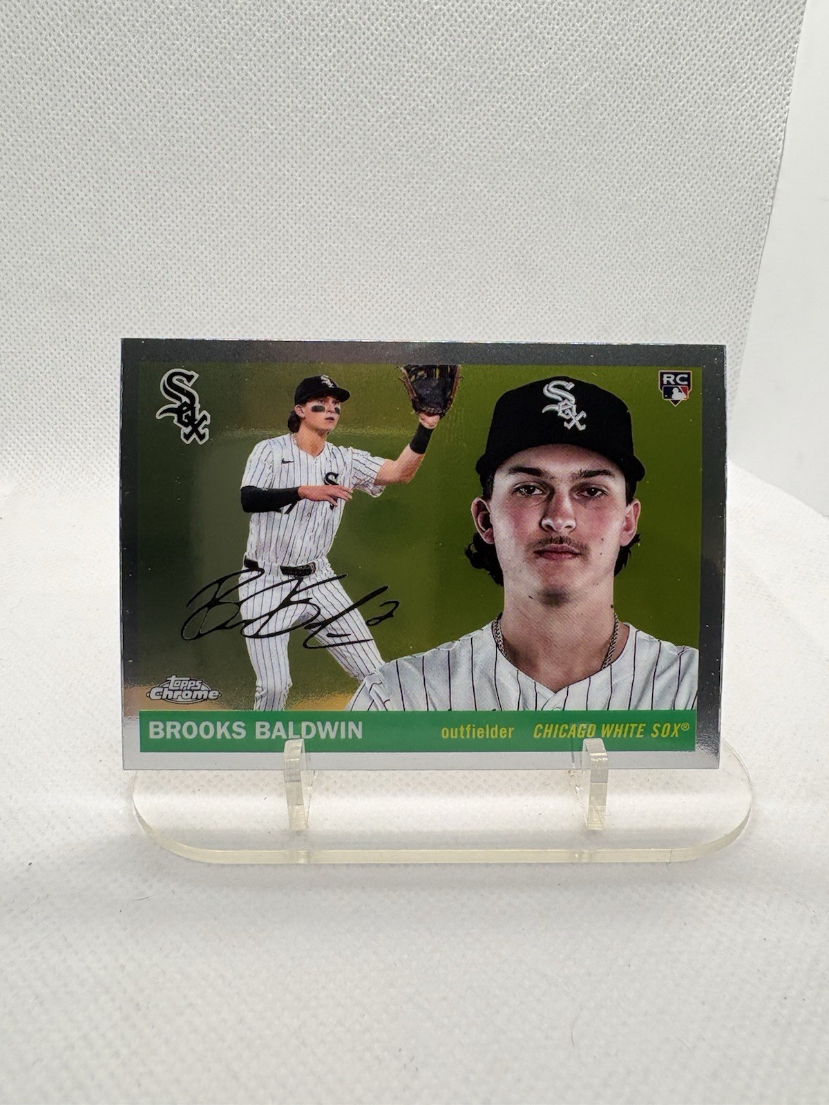 2025 Topps Chrome Platinum Anniversary Brooks Baldwin #252 (RC) White Sox