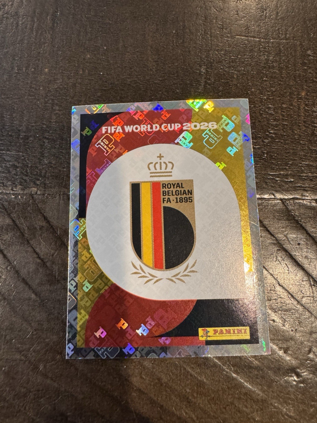 2026 Panini FIFA World Cup Sticker Belgium #BEL 1