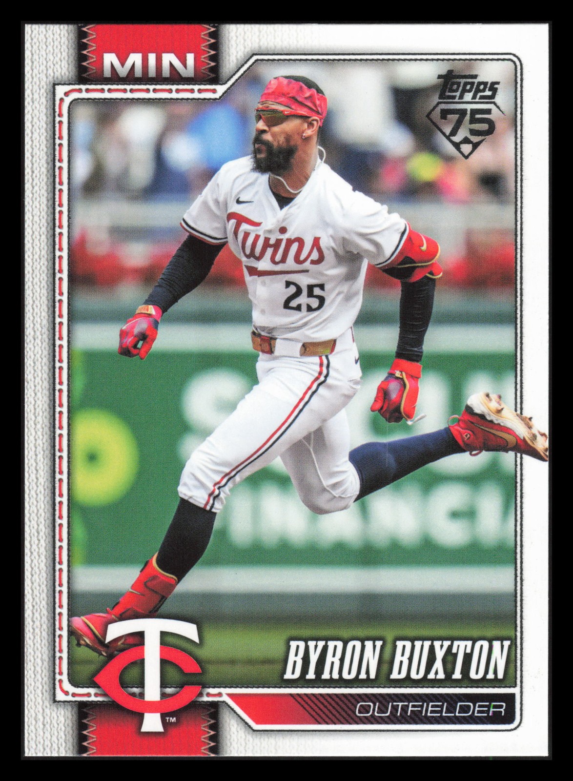 Byron Buxton 2026 Topps Series 1 #255 Minnesota Twins