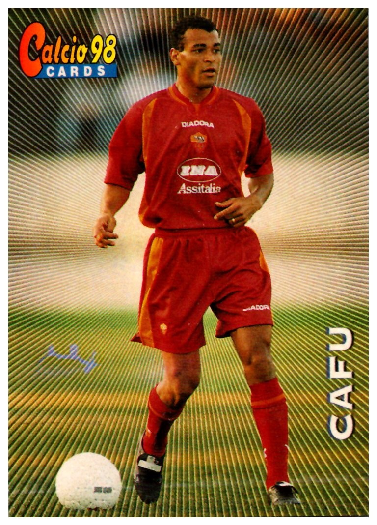 MARCOS E. DE MORAES 1997-98 Panini Calcio 98 Serie A Soccer Card ROMA #51 PSA
