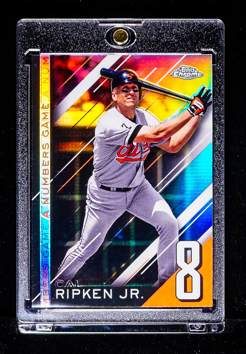 Cal Ripken Jr. RARE RAINBOW REFRACTOR INSERT INVESTMENT CARD Orioles SP HOF